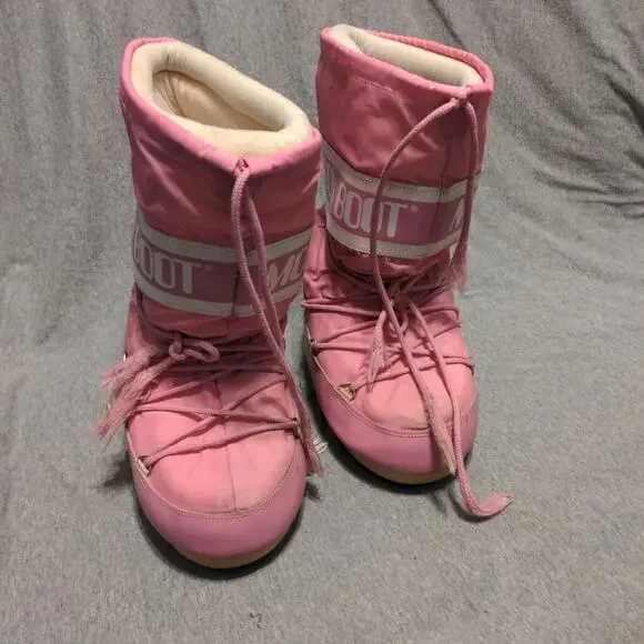 Moon Boot Icon Nylon The Original Women's Winter Snow Boots - UK 2.5-5/EUR 35-38 - Picture 2 of 6